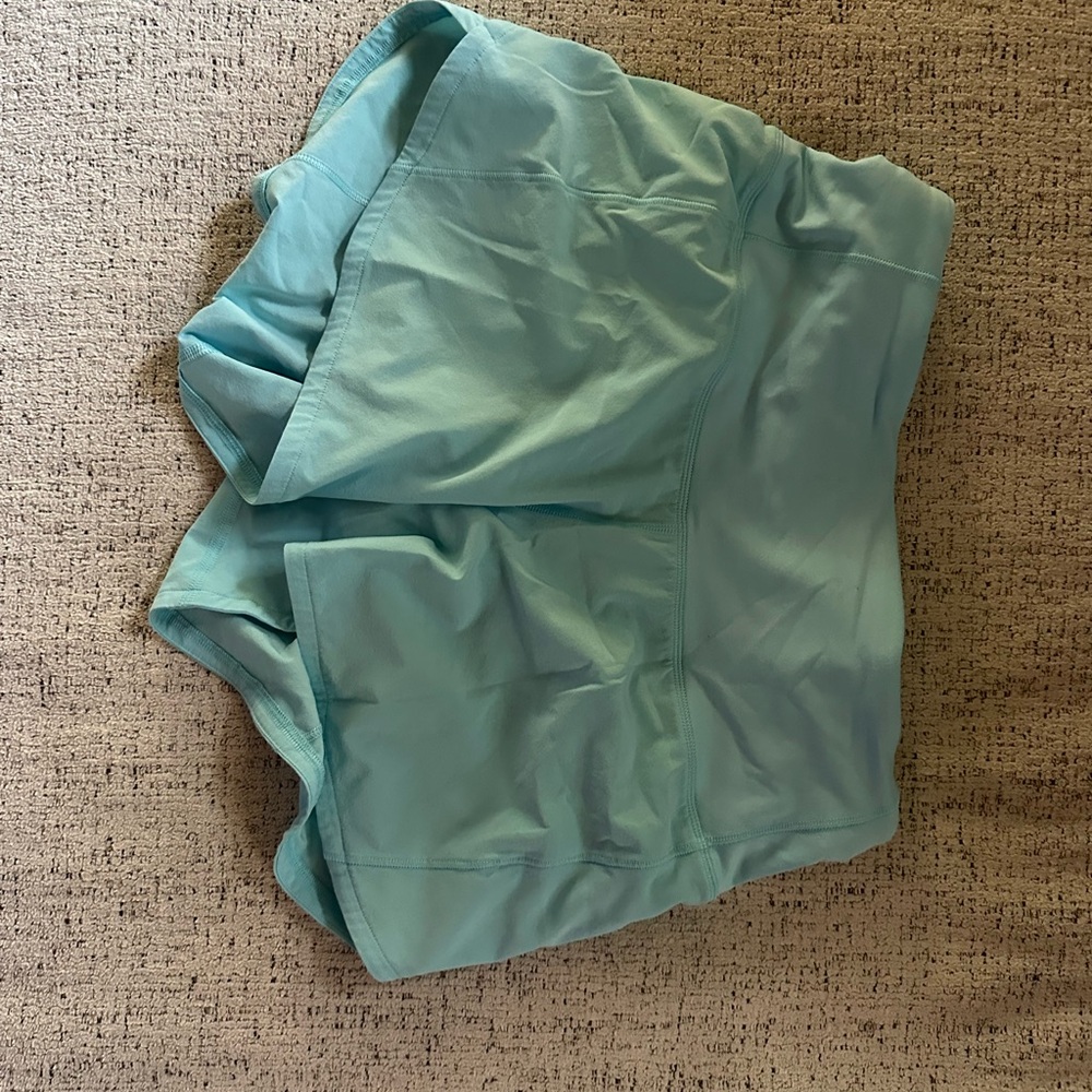 lululemon athletica Teal Athletic Shorts